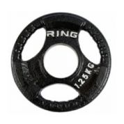 RING Olimpijski tegovi liveni sa hvatom 1x 1,25kg RX PL14-1,25