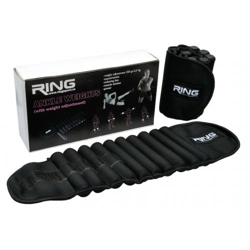 RING Tegići za zglobove sa čičkom (štelujuci)  2x2.5kg - RX AW 3010