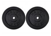 RING Tegovi 2x15kg crni standardni liveni  - RX PLO1-15
