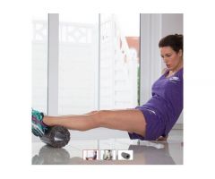 Penasti valjak za pilates Kettroll  Med Black-Grey FIT-K07372-800