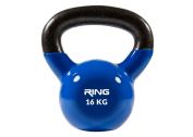 RING Kettlebell 16kg metal+vinyl RX DB2174-16 blue