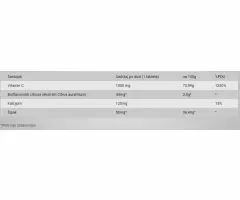 Vitamin C sa Bioflavonoidima 100tab, BioTechUsa
