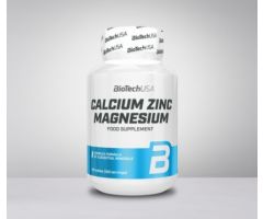 Calcium Zinc Magnesium 100tab BioTechUsa