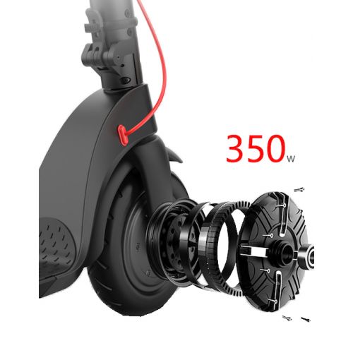 RING RX8 black elektricni trotinet sa dodatnom izmenljivom baterijom