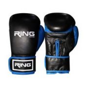 RING rukavice za boks 10 OZ kozne - RS 3211-10 blue