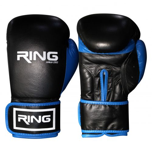 RING rukavice za boks 12 OZ kozne - RS 3211-12 blue