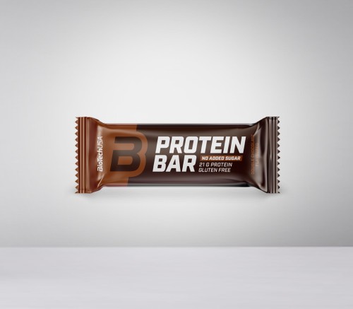 Biotechusa Protein Bar - Gluten free, no added sugar, 25% protein  Dupla čokolada 70g