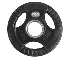 RING Olimpijski tegovi gumirani 2x2,5 kg-RX WP015-2,5