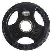 RING Olimpijski tegovi gumirani 2x5 kg-RX WP015-5