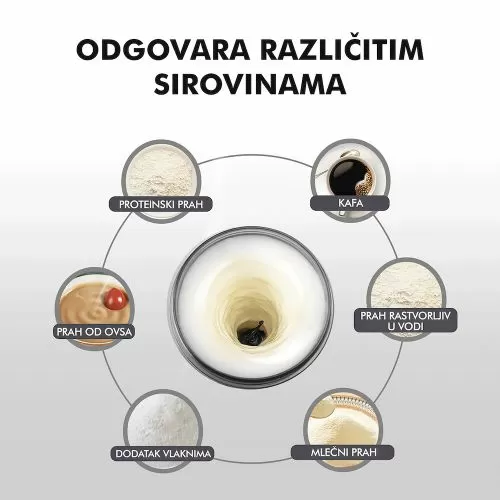 Električni šejker za proteine-AL BLANDBUDDY1-WHITE