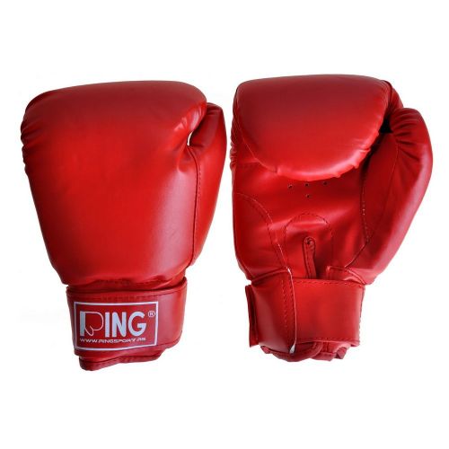 RING RS 2411-10 rukavice 10 OZ PVC red OUTLET