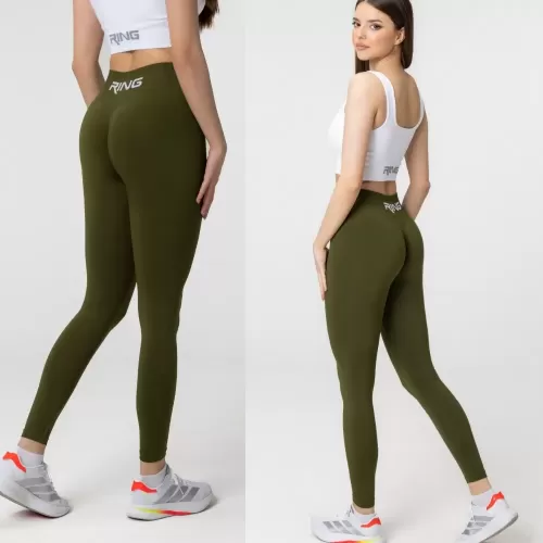 RING Flow Seamless helanke Deep Olive