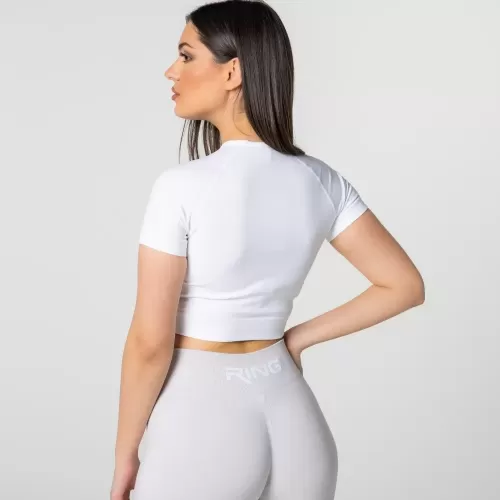 RING Active Crop Top White