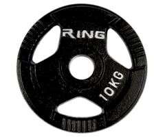 RING Olimpijski tegovi liveni sa hvatom 1x10kg RX PL14-10