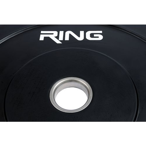 RING Olimpijski tegovi bumper crni 1x5kg RING PL37-5