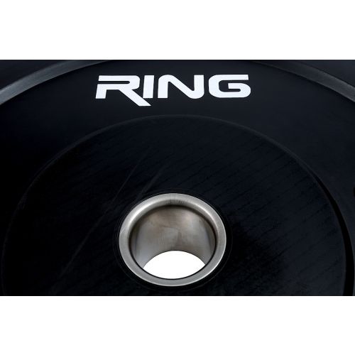 RING Olimpijski tegovi bumper crni 1x20kg RX PL37-20