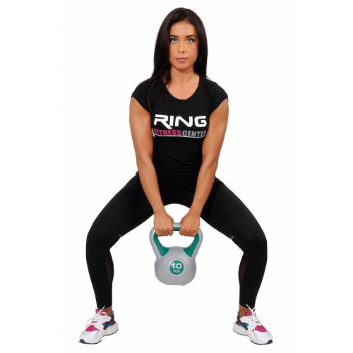 RING Kettlebell  10 kg plastican RX DB2819-10