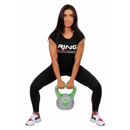 RING Kettlebell  16 kg plastican RX DB2819-16